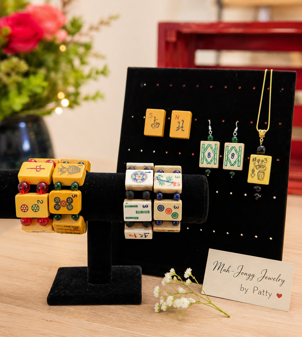 Mah-Jongg Jewelry by Patty Discovery Collection – $150